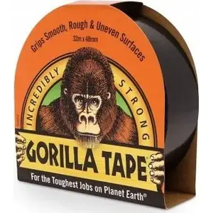Izturīga Gorilla Sports Gorilla Tape 32 m — smagajam darbam paredzēta auduma līmlente