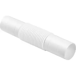 IP camera conduit connector STASIŃSKI ZCL-32 — flexible, angled or straight, white, for electrical conduit (1 pc.)