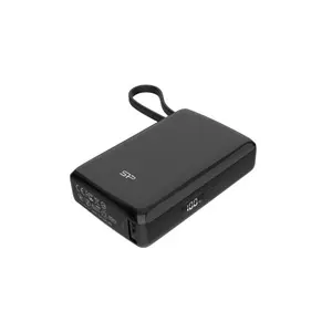 Silicon Power CP10 Ārējais akumulators 10000 mAh litija jonu melns ar Power Delivery ātro uzlādi un USB Type-C pieslēgvietu