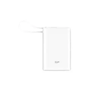 Ārējais akumulators Silicon Power CP10 10000 mAh litija jonu balts USB Type-C Power Delivery