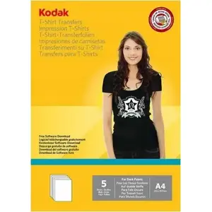 Pārliešanas papīrs tumšām T-kreklam Kodak CAT 5740-022 A4, 5 lapas