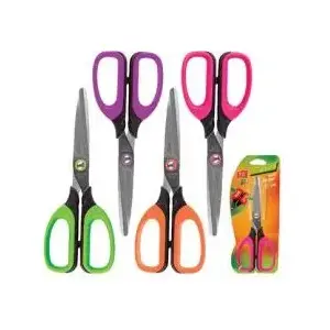Scissors Easy model WIKR-990222 15 cm with soft handle, green