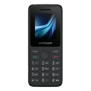 Mobilais tālrunis TCL OneTouch 5041 — bar tipa senioru tālrunis, Dual SIM, 1.8" 128x160, 4G, 1030 mAh, melns