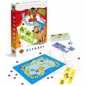 Educational Puzzle Alexander Alphabet 1315 — wooden letter matching set for early learning