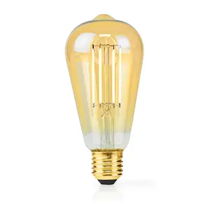 LED spuldze Nedis LBDE27ST64GD1 E27 4.9 W 470 lm 2100 K Ļoti silta gaisma