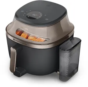 Philips 5000 series NA547/07 Аэрофритюрница Отдельностоящая 7.2 л 2000 Вт Черная и Золотая с функцией пароварки