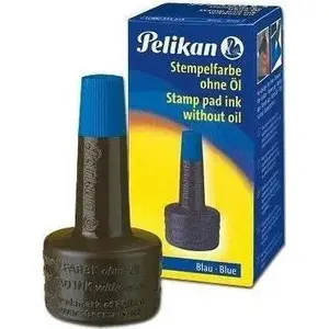 Stamp Ink Pelikan 28 ml, Blue — Pelikan 28 ml stamp ink, blue