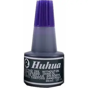 Stamp Ink OKOFFICE 30 ml Purple – refill ink for rubber stamps and self-inking pads