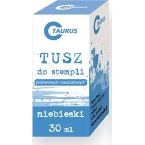 Stamp Ink Taurus 30 ml — Taurus blue refill ink for rubber stamps
