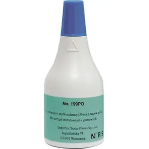 Tinte zīmogu Noris NO199PONI 50 ml zilas