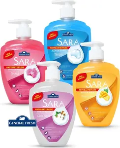 Šķidrās roku ziepes SARA 500 ml — maiga kokvilnas smarža