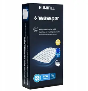 Dehumidifier wessper Pochłaniacz wilgoci WES031-500 K — compact moisture absorber, disposable cartridge system
