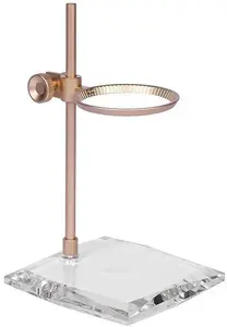Pour Over Stand Timemore Crystal — dripper stand for manual coffee brewing, compatible with glass drippers