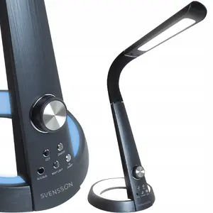 Galda lampa Svensson LXBL1063 melna — galda apgaismojums, kompakts dizains