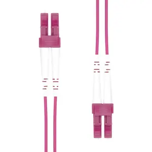 Garbot B-01-50405 InfiniBand un optiskās šķiedras kabelis 0,5 m LC Violets