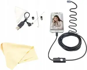 Inspekcijas endoskopa kamera Xrec SB4401 ar 1,5 m USB vadu un cieto zondi