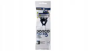 Одноразовая мужская бритва Wilkinson Sword Pace 5 Pro — цельная конструкция, 5 лезвий с триммером, 1 шт.