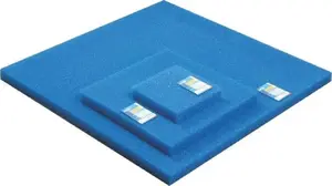 Фильтрующая губка HAPPET мелкопористая 25 x 25 x 5 см для аквариума — механическая и биологическая очистка