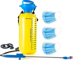Garden pressure sprayer Carruzzo O17B — hand pump, 8 L capacity