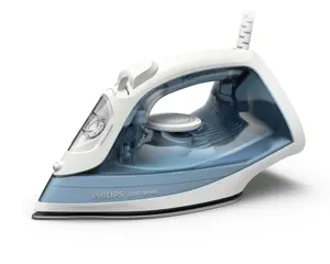 Philips 2000 series DST2010/20 tvaika gludeklis ar 2000 W jaudu, nepiedegošu zoli, 0.25 l ūdens tvertni, nepārtrauktu tvaiku un smidzināšanas funkciju pelēkā krāsā