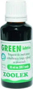 ZOOLEK Green Ichtio akvārija ūdens kopšanas līdzeklis 30ml