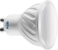 LED spuldze GTV GU10 230V 6W SMD LD-PC6010-64 — priekš virsmas/ienirtā apgaismojuma