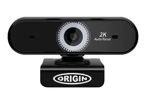 Webcam origin storage Origin Storage USB Webcam 2K Full HD — 5 MP, 2592×1944, USB 2.0, clip mount, black