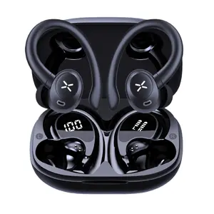 Bezvadu sporta austiņas MANTA Rytmo Sport 2 MATWS012BK — True Wireless, ausīs ievietojamas, melnas