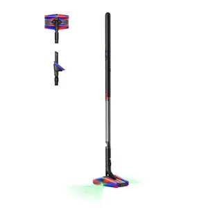 Dyson PencilVac Fluffycones Stick Vacuum, 0.8 L, Dry Cleaning, Battery Powered, Black and Grey