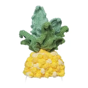 Вязаный костюм Loona для Loona Premium Pineapple — размер не указан, вязаный комплект для куклы