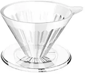 Pour-over dripper Timemore Crystal Eye 00 plastic 1–2 cup capacity