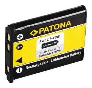 Akumulators PATONA 1031 Lithium-Ion (Li-Ion) 500 mAh kamerai — 39.1×5.6×31 mm