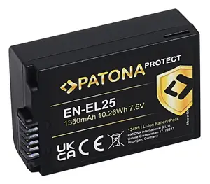 Kameras akumulators PATONA PROTECT Lithium-Ion priekš Nikon Z30 Z50 Z fc 7.6V 1350mAh