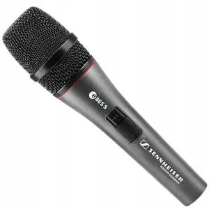Vocal condenser microphone Sennheiser E865‑S, supercardioid, with on/off switch