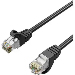 Tīkla kabelis Flexline FL31-39055 Cat7 S/FTP (S-STP) RJ-45—RJ-45 5 m melns