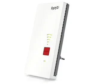 Wi‑Fi pastiprinātājs FRITZ 2400 (FRITZ! Repeater 2400) — divjoslu 2.4/5 GHz, 1733 Mb/s, Gigabit Ethernet