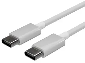 USB-C uz USB-C lādēšanas/sinhronizācijas kabelis Flexline FL31-12051, USB 2.0, ABS, 1,0 m, balts