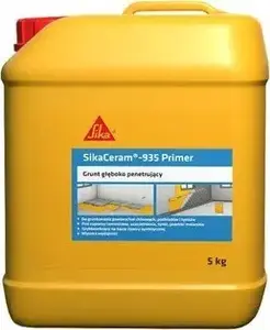 Grunts cementa pamatnēm Sika SIKACERAM-935 — 5 kg