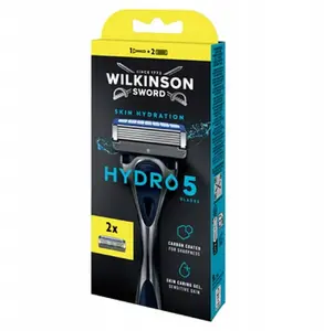 Бритвенный набор Wilkinson Sword Hydro 5 с ручкой и 2 сменными кассетами