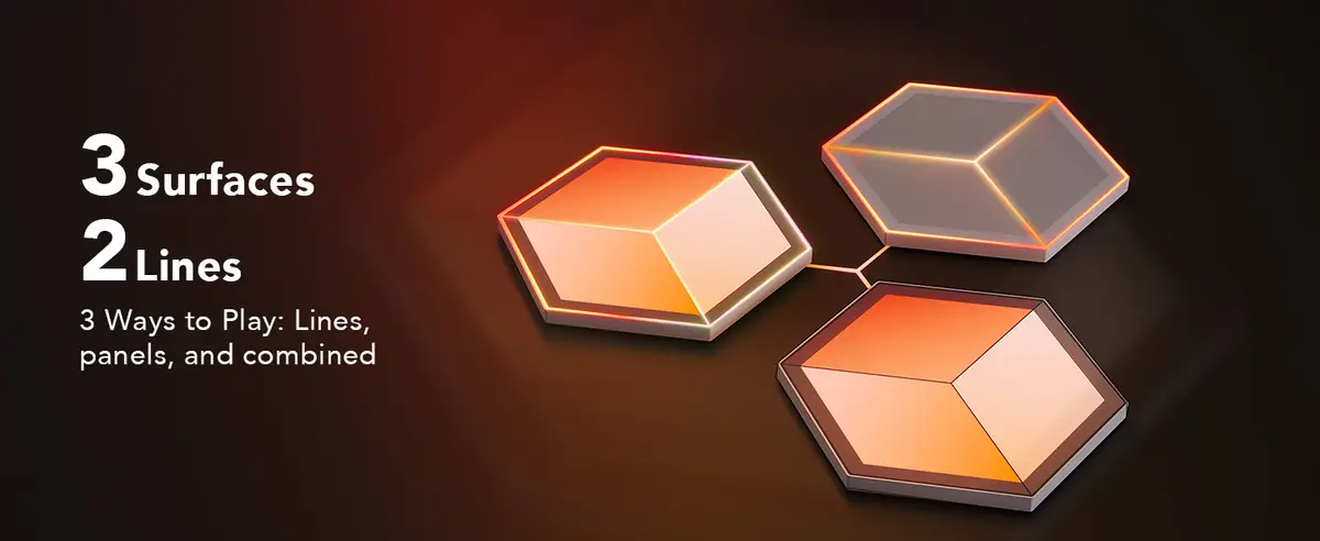 Govee Glide Hexagon Light Panels Ultra Expansion Pack Photo 6