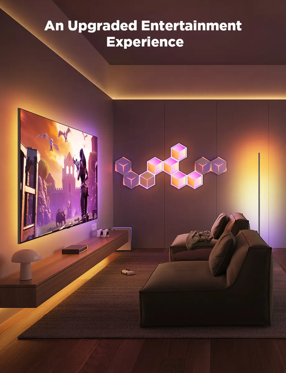 Govee Glide Hexagon Light Panels Ultra Expansion Pack Photo 14