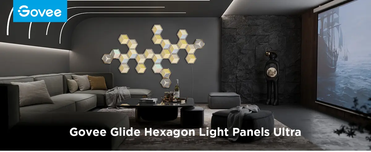 Govee Glide Hexagon Light Panels Ultra Expansion Pack Photo 15