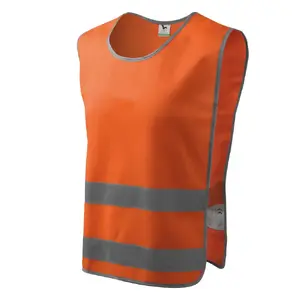 Atstarojošs vestes RIMECK Classic 910 Orange — redzamības darba veste ar atstarojošām joslām