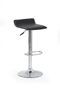 Bāra krēsls Halmar H1, zīmols Halmar, modelis H1, melns