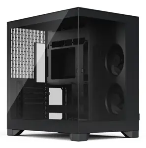 Fractal Design Pop 2 Vision Tower Black datora korpuss ar ATX barošanas bloka atbalstu un stikla priekšējo paneli