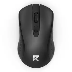 Pele REDRAGON BM-4054 RF Wireless melna – bezvadu RF pele, optiskā