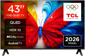 Телевизор TCL S5L 40S5L 40 дюймов Full HD QLED Smart TV черный Wi-Fi DVB-T2/S2/C 300 кд/м²