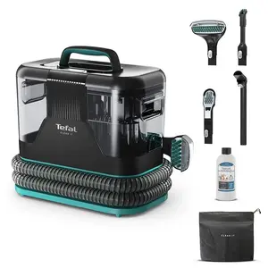 Пылесос с мешком Tefal Clean It IZ5020 750Вт 3л черный и зеленый