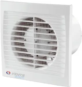 VENTS 125SILENTA-STL aksiālais ventilators 125mm 9.3W 31dB ar taimeri balts