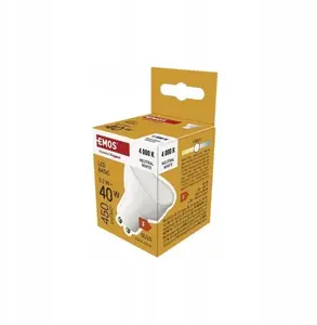 EMOS Basic MR16 LED spuldze GU10 5,2W 4000K neitrāli balta gaisma